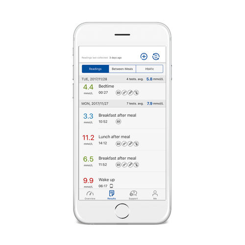 Software medico - CARE - BIONIME - di analisi / di gestione del diabete / di monitoraggio