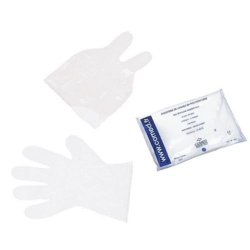 Guanto in polietilene - LDPE - COMED - medico / non sterile / scatola da 100 pezzi