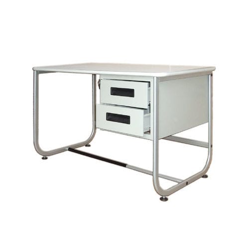 Scrivania ovale - MO 00287 - CALDARA - rettangolare / con cassetti / manuale