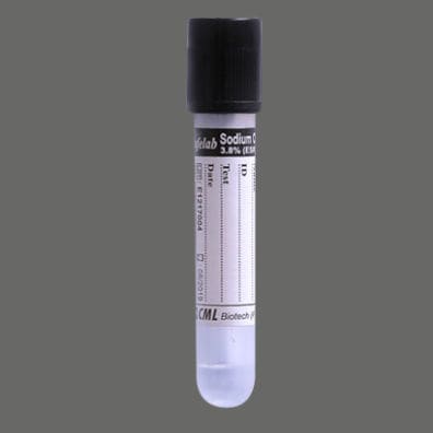 Provetta per prelievi di VES - SLD-Nac	 - CML Biotech - cilindrico / di sangue / con citrato di sodio