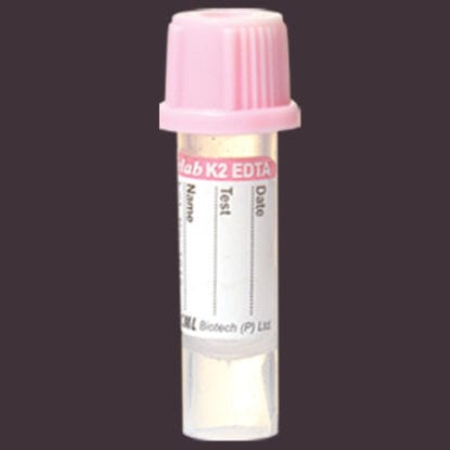 Provetta per prelievi a fondo piatto - MTL-K2	 - CML Biotech - per prelievo campioni / EDTA K2 / pediatrico
