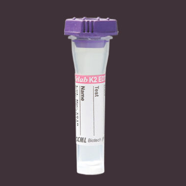 Provetta per prelievi a fondo piatto - MTR-K2	 - CML Biotech - di sangue capillare / per prelievo campioni / EDTA K2