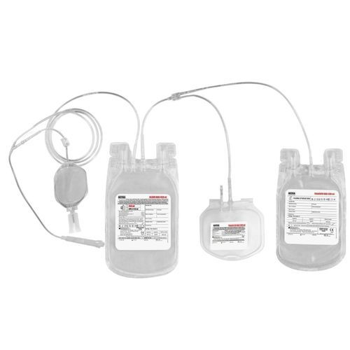 Sacca per sangue doppia - MITRA Industries - CPD/SAG-M / in PVC / per globuli rossi