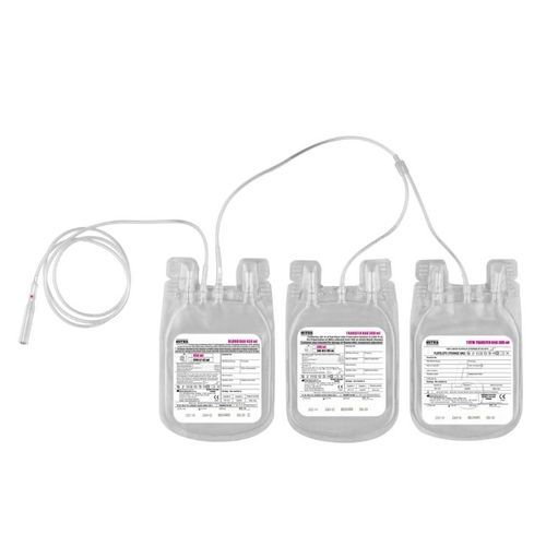 Sacca per sangue tripla - MITRA Industries - CPD / CPDA-1 / in PVC