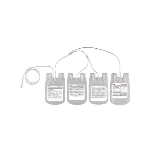 Sacca per sangue quadrupla - TAT  - MITRA Industries - CPD / CPDA-1 / in PVC