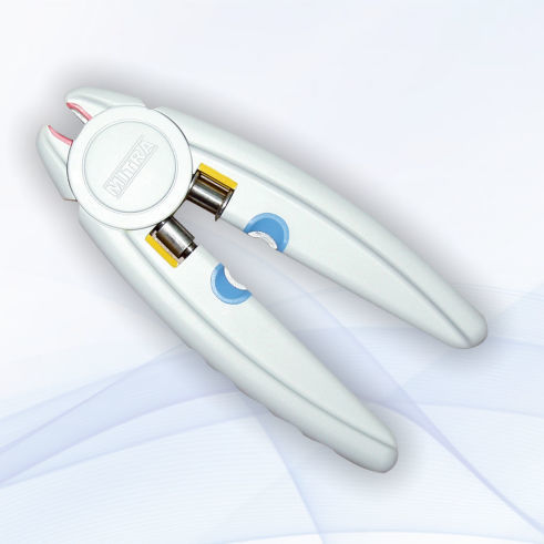 Saldatrice medica - m.stripper - MITRA Industries - manuale / per tubi di sacche di sangue / palmare