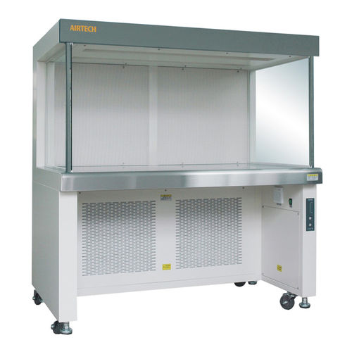 Banco pulito da laboratorio - HS series - Antech Group - con rotelle / HEPA / a flusso laminare orizzontale