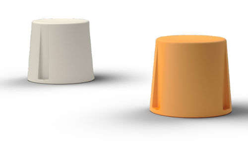 Sgabello per struttura sanitaria - Cranium Medical Products - sabbia