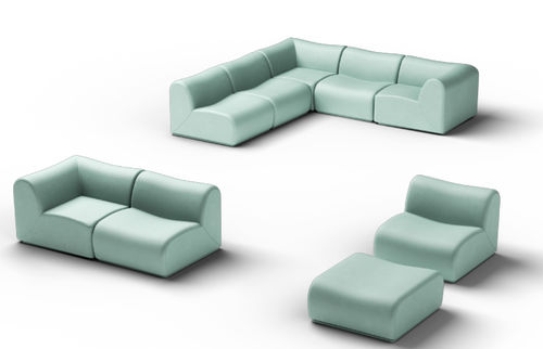 Divano per sala d'attesa - Cranium Medical Products - multiposto