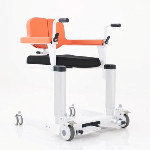 Sedia da doccia con braccioli - 9300N  - Silverfox Corporation Limited - con rotelle / con schienale / ad altezza regolabile