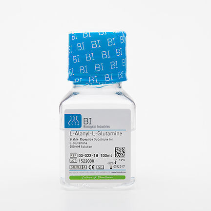 Reagente in soluzione - 03-022-1B - Biological Industries - glutammina / per coltura cellulare / liquido