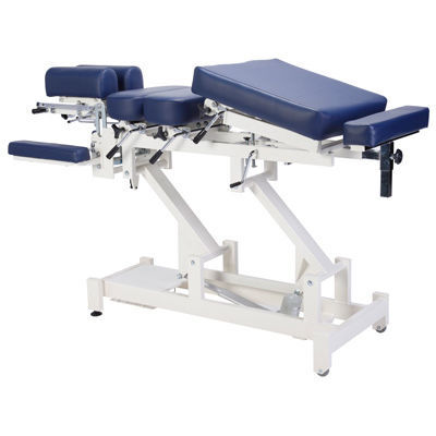 Lettino per chiropratica meccanico - ME4800 - Mettler Electronics - su rotelle / con braccioli / con poggiatesta