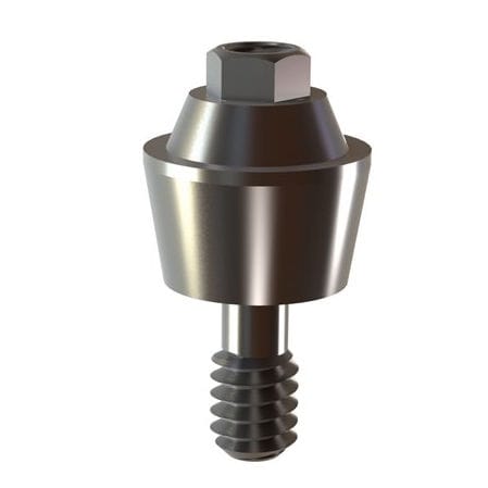 Pilastro dentale per impianto in titanio - 825001 - Systhex Implantes - conico / ad esagono esterno / dritto