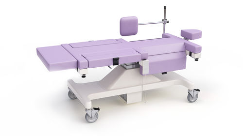Lettino da visita da biopsia mammaria - DBI™ Table - Stereotactic Breast Biopsy Table - MPI - Medical Positioning - elettrico / ad altezza regolabile / con rotelle