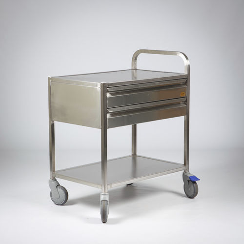 Carrello medico - 3124 - Equa OÜ - per strumenti / di trasporto / in acciaio inossidabile