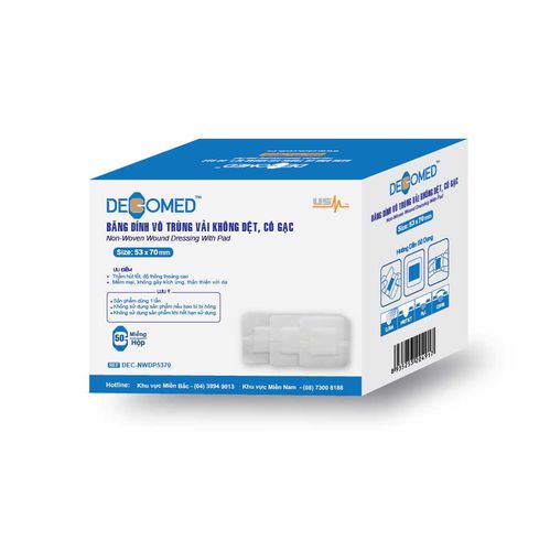 Cerotto traspirante - DEC-NWDP series - USM Healthcare Medical Devices Factory - in tessuto non tessuto