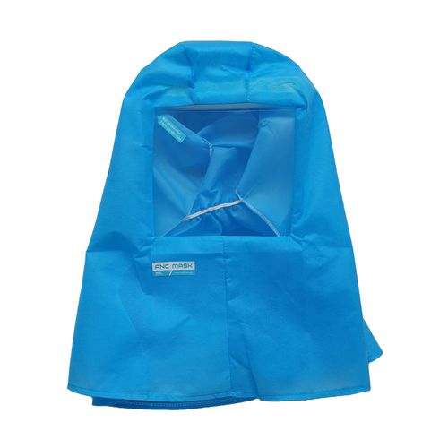 Schermo facciale in polietilene - ANC series - USM Healthcare Medical Devices Factory - a pieno facciale / unisex / blu