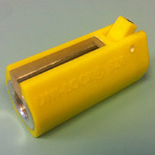 Siringa per medicina nucleare - UNILOCK® BETA - Bright Technologies - Bri-Tec - in plastica / schermata