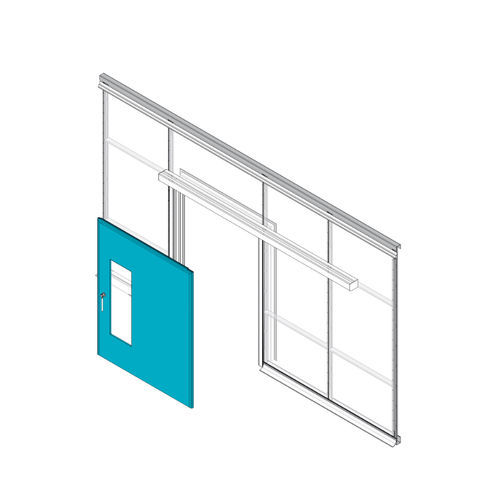 Porta per struttura sanitaria - NEXOR.suite - Nexor Medical - scorrevole / in acciaio inossidabile / automatica