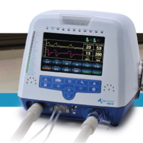 Ventilatore per terapia intensiva - Flight 60 Turbine - Flight Medical Innovations - clinico / elettronico / a pressione positiva bifasica