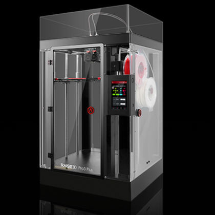 Stampante 3D medicale - Pro3 Plus - Raise3D - da terra / in metallo / ABS