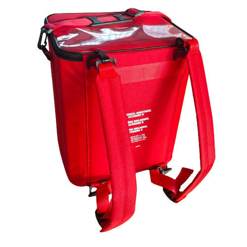 Zaino per campioni biologici - BIO ZN2 - M.&G. INTL srl - a tracolla / in poliestere / isotermico