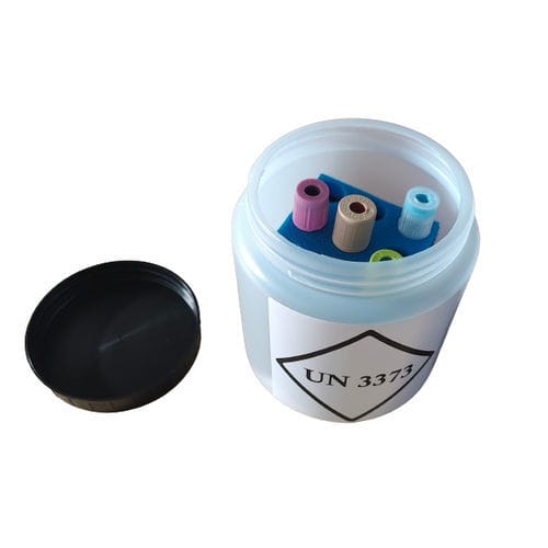 Contenitore per provette - BIO BRT - M.&G. INTL srl - per campioni biologici / in polipropilene