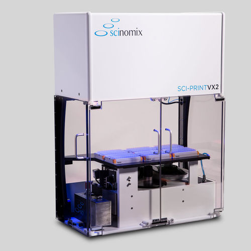 Etichettatrice per tubi da laboratorio - Sci-Print VX2 - Scinomix, Inc - automatica
