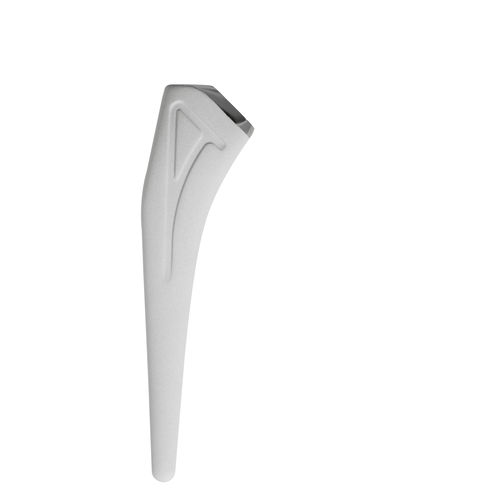 Stelo femorale non cementato - ACOR® - Amplitude Surgical - destro / sinistro