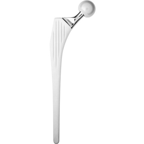 Stelo femorale di revisione - INTEGRALE® - Amplitude Surgical - non cementato / destro / sinistro