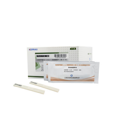 Kit di test dell'infarto del miocardio - cTnI/CK-MB - Guangzhou KOFA Biotechnology Co.,Ltd. - cTnI / della creatina chinasi / di siero