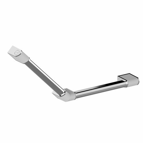 Barra di appoggio per stanza da bagno - 12804-LS - AKW Medicare - in acciaio inossidabile / in alluminio