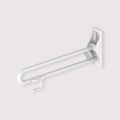 Barra di appoggio per WC - 01811WH - AKW Medicare - ribaltabile