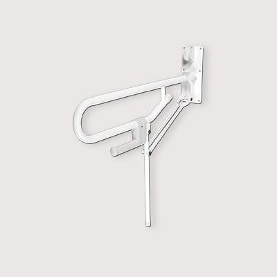 Barra di appoggio per stanza da bagno - 01820 series - AKW Medicare - per WC / ribaltabile