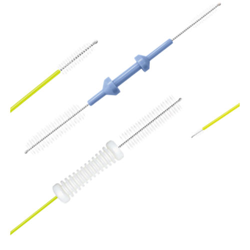 Spazzola per pulizia per catetere - SDPC01 series - Smartdata Medical - in plastica / a doppia testa