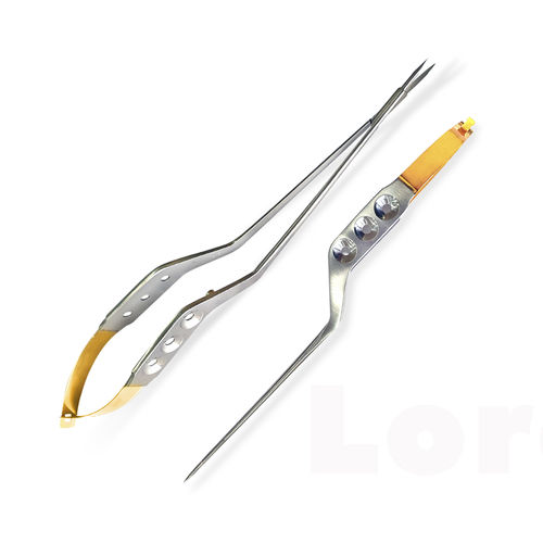 Microforbici per chirurgia oftalmica - Yasargil  - Asel Medikal - per microchirurgia / par paziente umano / autoclavabile