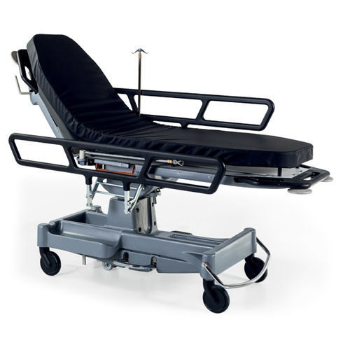 Barella con carrello di emergenza - TM 100 - Tali Medical - manuale / ad altezza regolabile / Trendelenburg