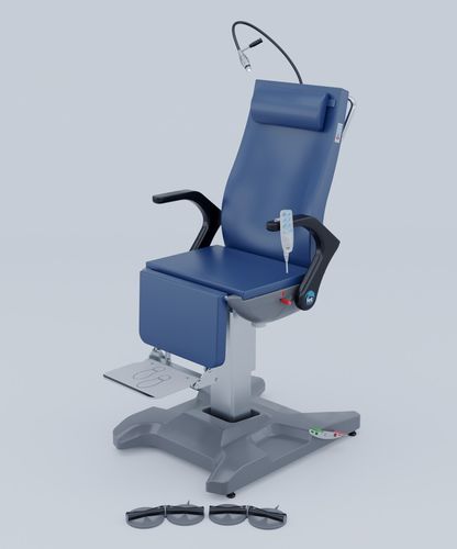 Poltrona per visita ORL - 6000 Series - HNT Medical - elettrica / con schienale regolabile / con poggiagambe
