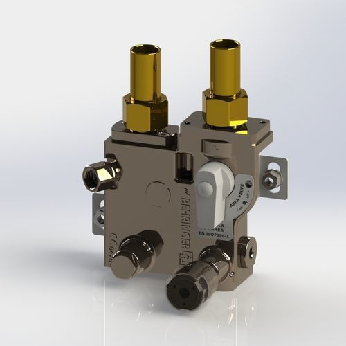 Valvola per gas medicali - AVB  - BEHRINGER - PTFE / in ottone