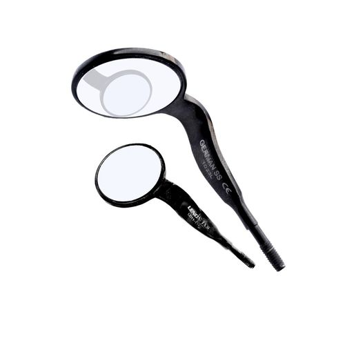 Specchietto odontoiatrico - LD12-210B - Lenox Instrumentation - portatile / a doppia faccia