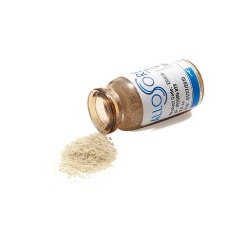 Sostituto osseo allotrapianto - AlloSorb™ - Curasan - per chirurgia dentale / polvere