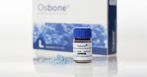 Sostituto osseo sintetico - Osbone&reg; Dental - Curasan - per chirurgia dentale / polvere