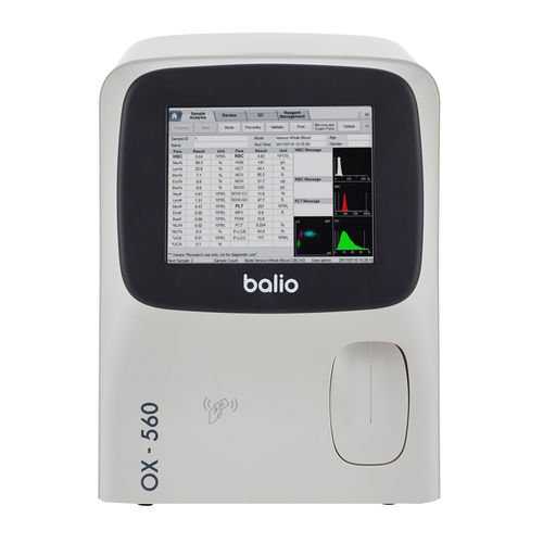 Analizzatore ematologico per ospedali - OX-560 - Balio Diagnostics - automatico / compatto / da banco