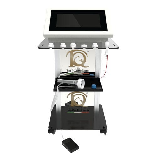 Generatore di onde d'urto extracorporee per medicina estetica - SHOCK CELL - Top Quality Group - su carrello