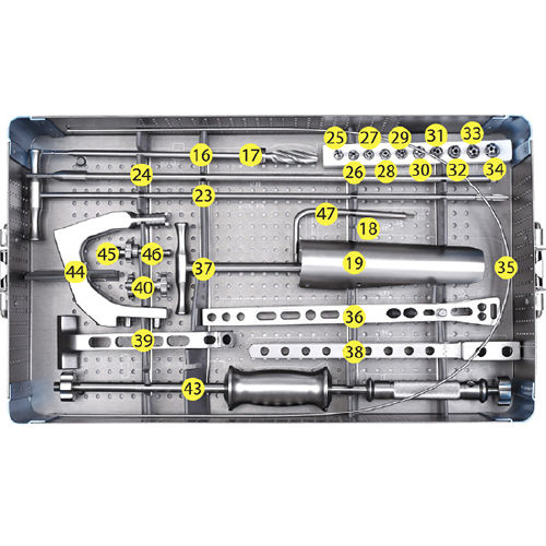 Strumentario chirurgico per frattura femorale - 1200-08 - Orthopromed