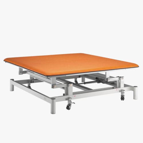 Lettino Bobath meccanico - JFB-297-2283CC - JFB International - su rotelle / a sezione unica