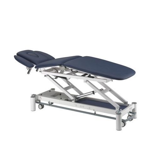 Lettino da visita per adulto - CÉZANNE PRO 5 - JFB International - elettrico / ad altezza regolabile / con rotelle