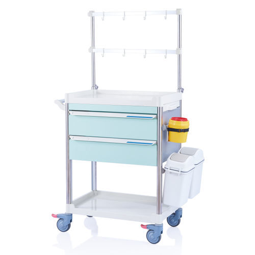 Carrello medico - W3929 - Sichuan Yufeng Medical Equipment Co., Ltd. - ospedaliero / per uso generale / portarifiuti