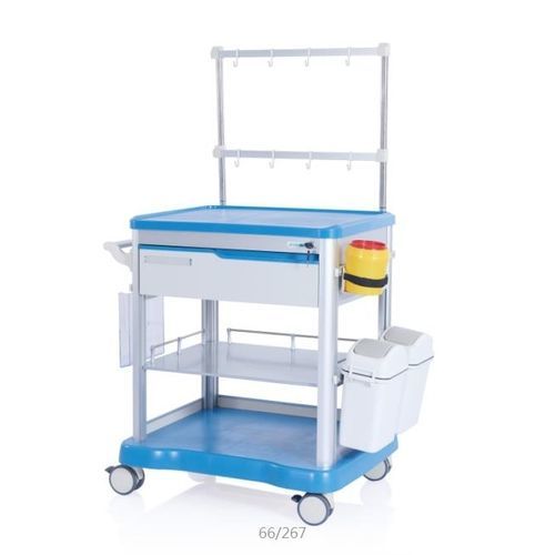 Carrello medico - W3704 - Sichuan Yufeng Medical Equipment Co., Ltd. - per strumenti / portamedicinali / portarifiuti