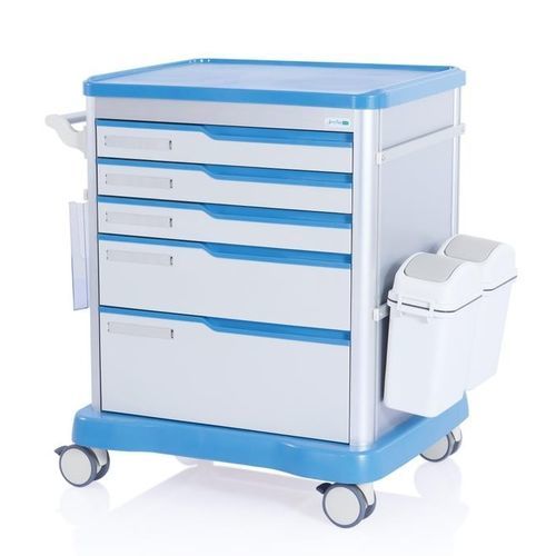 Carrello medico - W3708 - Sichuan Yufeng Medical Equipment Co., Ltd. - per farmaci / portarifiuti / di distribuzione di farmaci